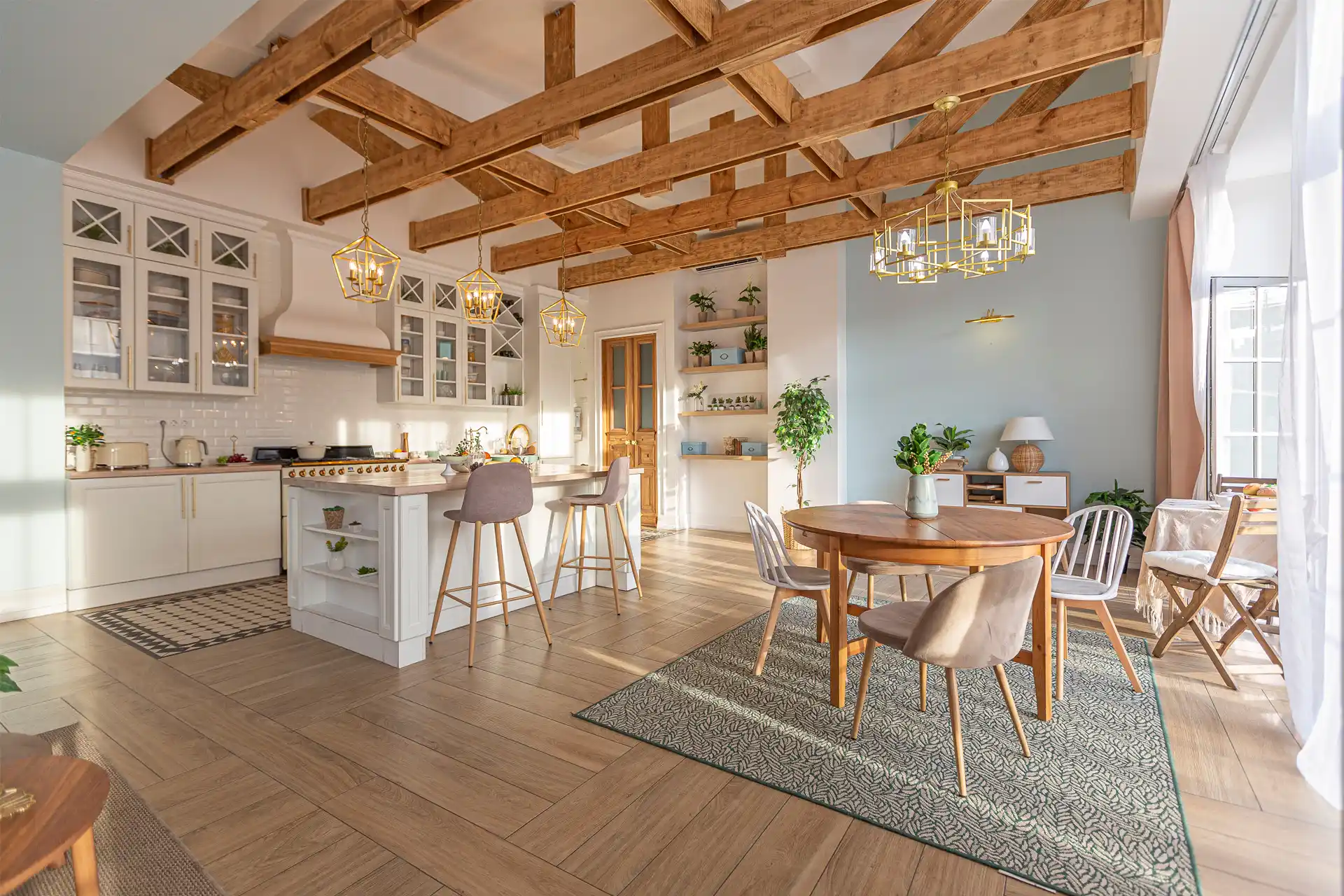 open plan living a sense of space